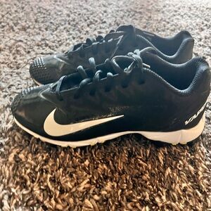 Nike Black and White Sports Cleats